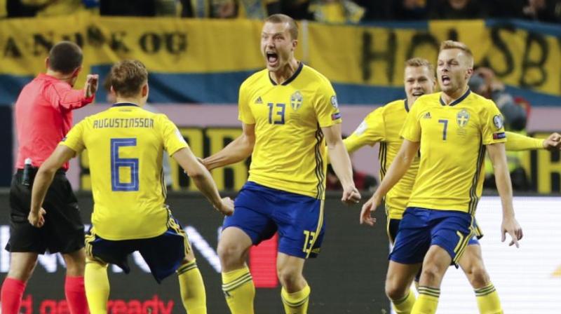 Jakob Johansson (No13) latched onto Toivonen's header from an Emil Krafth long throw to fire a shot that wrong-footed Buffon after spinning off Daniele de Rossi. Jakob Johansson (No13) latched onto Toivonen's header from an Emil Krafth long throw to fire a shot that wrong-footed Buffon after spinning off Daniele de Rossi.