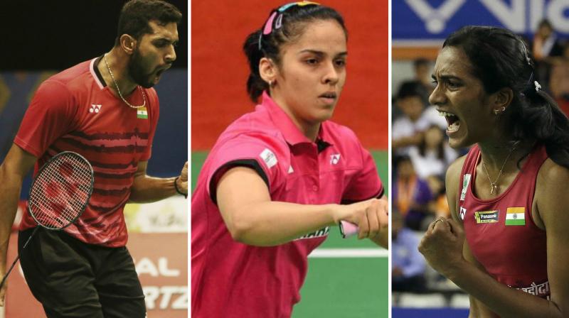 PV Sindhu and Saina Nehwal had an easy outing on Day 1, while HS Prannoy was stretched to three games in his opening match. (Photo:PTI) PV Sindhu and Saina Nehwal had an easy outing on Day 1, while HS Prannoy was stretched to three games in his opening match. (Photo:PTI)
