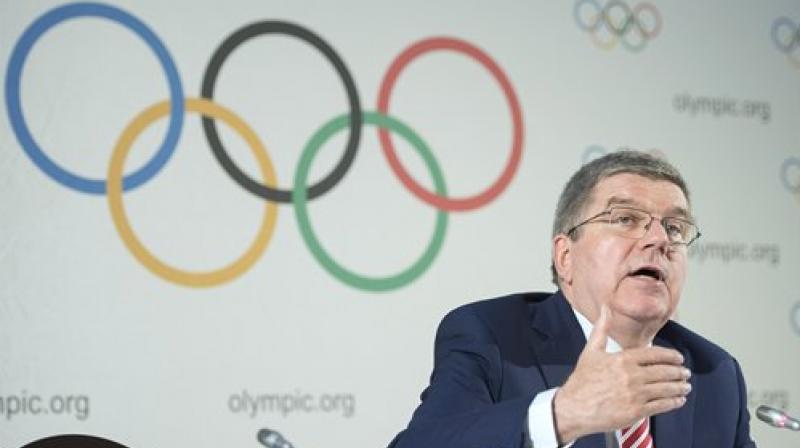 IOC president Thomas Bach accused Russia of "perpetrating an unprecedented attack on the integrity of the Olympic Games and sport". (Photo:AP) IOC president Thomas Bach accused Russia of "perpetrating an unprecedented attack on the integrity of the Olympic Games and sport". (Photo:AP)
