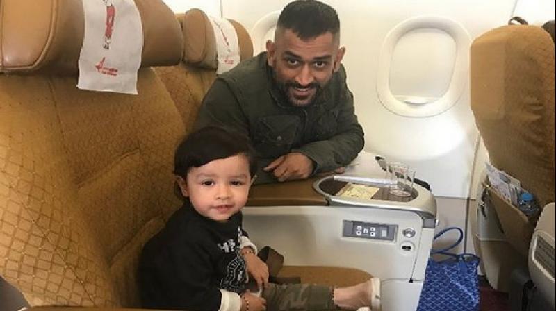 Since, his retirement from Test cricket, MS Dhoni could be seen spending more time with Ziva, whenever he is not playing cricket. (Photo: Instagram) Since, his retirement from Test cricket, MS Dhoni could be seen spending more time with Ziva, whenever he is not playing cricket. (Photo: Instagram)