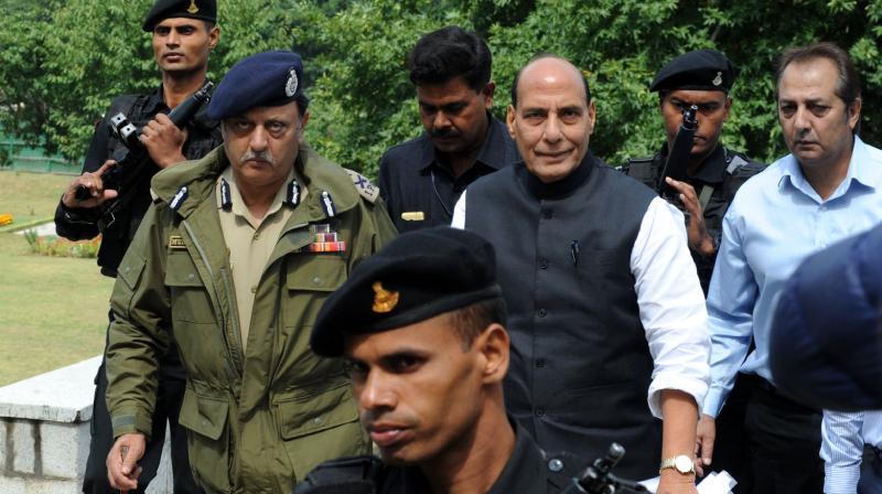 Rajnath Singh said the worst affected groups in Kashmir are the youth, the traders, workers and the poor. (Photo: DC) Rajnath Singh said the worst affected groups in Kashmir are the youth, the traders, workers and the poor. (Photo: DC)