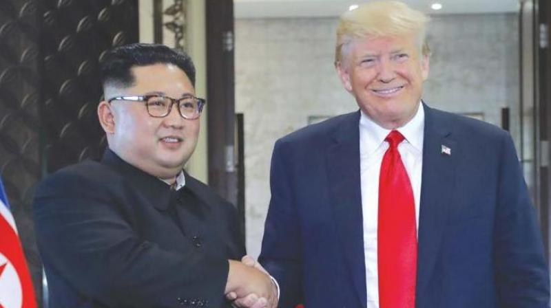 In that meeting, no agreement was reached due to differences over Pyongyang's demands for sanction waivers in exchange for steps done to dismantle its nuclear programme. (Photo: File) In that meeting, no agreement was reached due to differences over Pyongyang's demands for sanction waivers in exchange for steps done to dismantle its nuclear programme. (Photo: File)