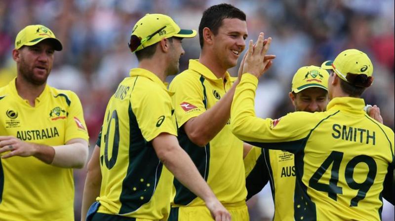 Pace bowler Mitchell Starc was the cream of the crop with four wickets in nine balls against Bangladesh. (Photo: AFP). Pace bowler Mitchell Starc was the cream of the crop with four wickets in nine balls against Bangladesh. (Photo: AFP).