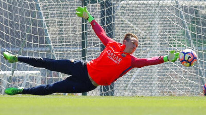 Marc- Andre Ter Stegen has won nine trophies in three seasons since joining from Borussia Moenchengladbach in 2014. (Photo: AP) Marc- Andre Ter Stegen has won nine trophies in three seasons since joining from Borussia Moenchengladbach in 2014. (Photo: AP)