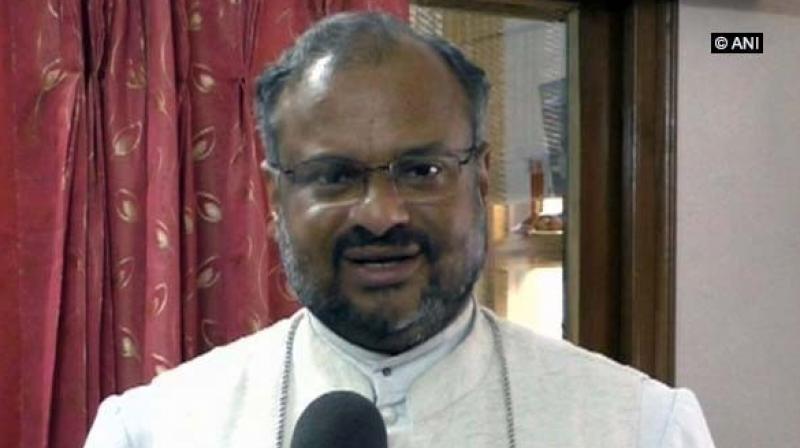A series of warning letters were issued to her for supporting the nuns' protest at Ernakulam seeking the arrest of Bishop Mulakkal. (Photo: ANI) A series of warning letters were issued to her for supporting the nuns' protest at Ernakulam seeking the arrest of Bishop Mulakkal. (Photo: ANI)