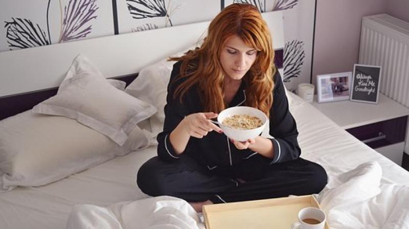What you eat before going to bed can affect your weight. (Photo: Representational/Pixabay) What you eat before going to bed can affect your weight. (Photo: Representational/Pixabay)