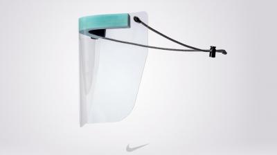 Nike’s innovation, manufacturing and product teams collaborated with professionals at Oregon Health & Science University (OHSU) to produce full-face shields and powered air-purifying respirator (PAPR) lenses.