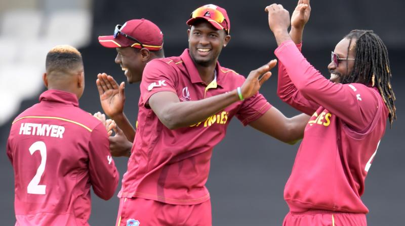 West Indies came close to winning against New Zealand when Brathwaite had hit a brilliant century, but fell short by five runs. They also suffered a narrow defeat against Australia. (Photo:AFP) West Indies came close to winning against New Zealand when Brathwaite had hit a brilliant century, but fell short by five runs. They also suffered a narrow defeat against Australia. (Photo:AFP)