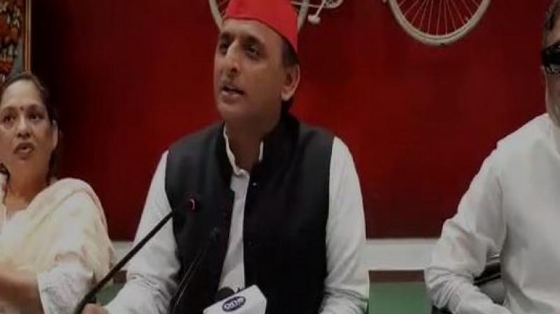 Akhilesh Yadav also said that IIM professors must explain to the BJP government how Gomti River Front Model can be a better business model and would attract tourists. (Photo: ANI) Akhilesh Yadav also said that IIM professors must explain to the BJP government how Gomti River Front Model can be a better business model and would attract tourists. (Photo: ANI)