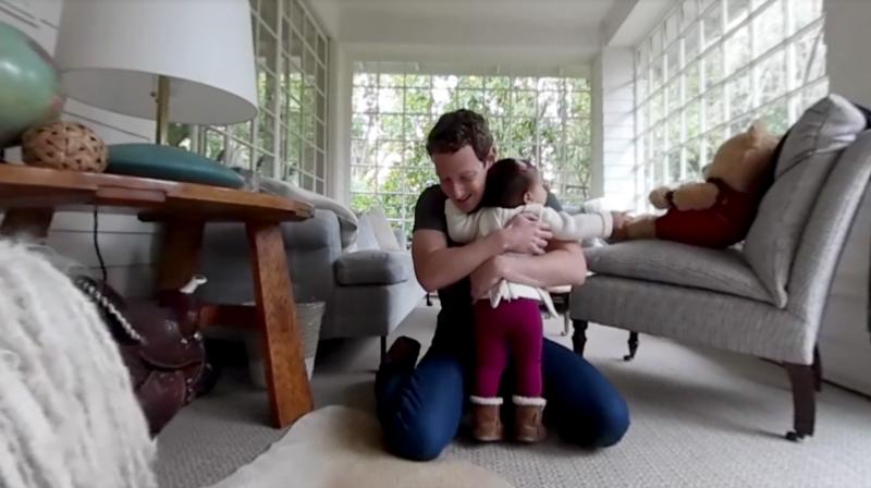 Mark Zuckerberg recently shared a 360-degree video of his daughter Max walking on her own for the first time on his Facebook account. (Credit: Facebook) Mark Zuckerberg recently shared a 360-degree video of his daughter Max walking on her own for the first time on his Facebook account. (Credit: Facebook)