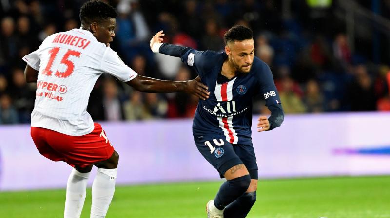 Eric Choupo-Moting was replaced by Angel Di Maria shortly before the interval after colliding with Neymar but that did little to lift the hosts. (Photo:AFP) Eric Choupo-Moting was replaced by Angel Di Maria shortly before the interval after colliding with Neymar but that did little to lift the hosts. (Photo:AFP)