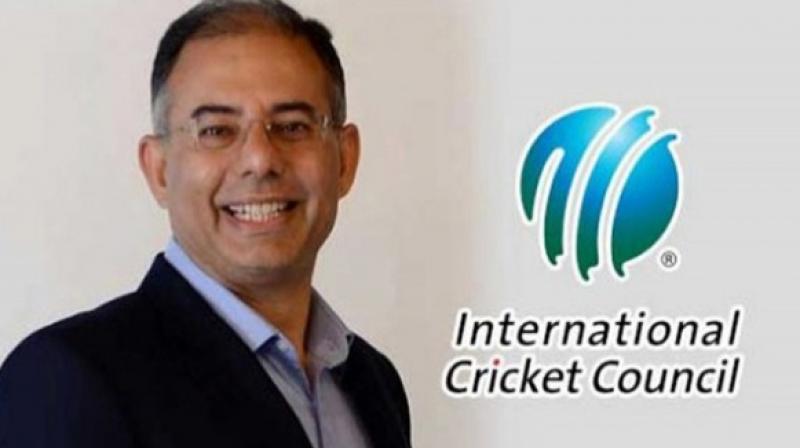 International Cricket Council's Chief Executive Manu Sawhney on Thursday announced a partnership with social media giant Facebook for carrying out a range of digital content across four years. (Photo:AFP) International Cricket Council's Chief Executive Manu Sawhney on Thursday announced a partnership with social media giant Facebook for carrying out a range of digital content across four years. (Photo:AFP)