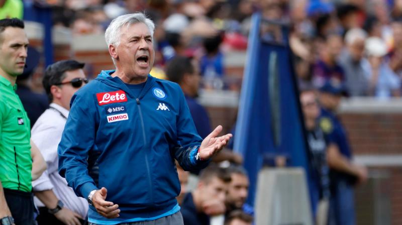 Carlo Ancelotti's campaign begins in Fiorentina on Saturday, after Juventus, now coached by Maurizio Sarri, open their quest for a ninth consecutive title in Parma. (Photo:AFP) Carlo Ancelotti's campaign begins in Fiorentina on Saturday, after Juventus, now coached by Maurizio Sarri, open their quest for a ninth consecutive title in Parma. (Photo:AFP)