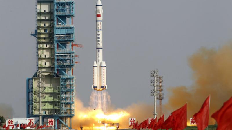 China came late to crewed space flight, launching its first man into space in 2003. (Photo: AP) China came late to crewed space flight, launching its first man into space in 2003. (Photo: AP)
