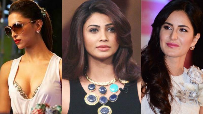 Deepika Padukone, Daisy Shah and Katrina Kaif. Deepika Padukone, Daisy Shah and Katrina Kaif.