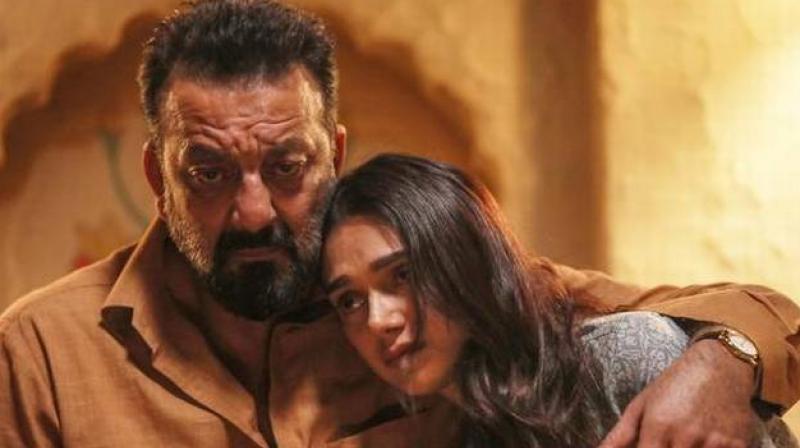 Sanjay Dutt and Aditi Rao Hydari. Sanjay Dutt and Aditi Rao Hydari.