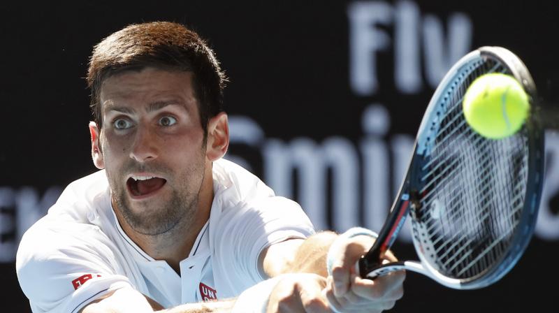 Djokovic is just one of two of the world's top 15 playing in the first round this weekend. (Photo: AP) Djokovic is just one of two of the world's top 15 playing in the first round this weekend. (Photo: AP)