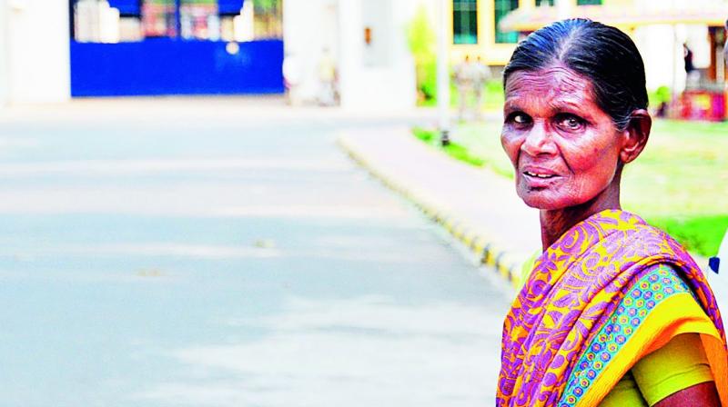 Pidathala Satyam Babu’s mother pays him a visit at the Central Prison in Rajahmundry on Saturday. Pidathala Satyam Babu’s mother pays him a visit at the Central Prison in Rajahmundry on Saturday.