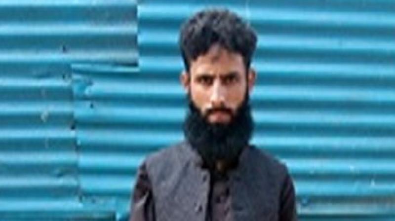 Hizbul Mujahideen terrorist Naseer Ahmed. (Photo: ANI/Twitter) Hizbul Mujahideen terrorist Naseer Ahmed. (Photo: ANI/Twitter)
