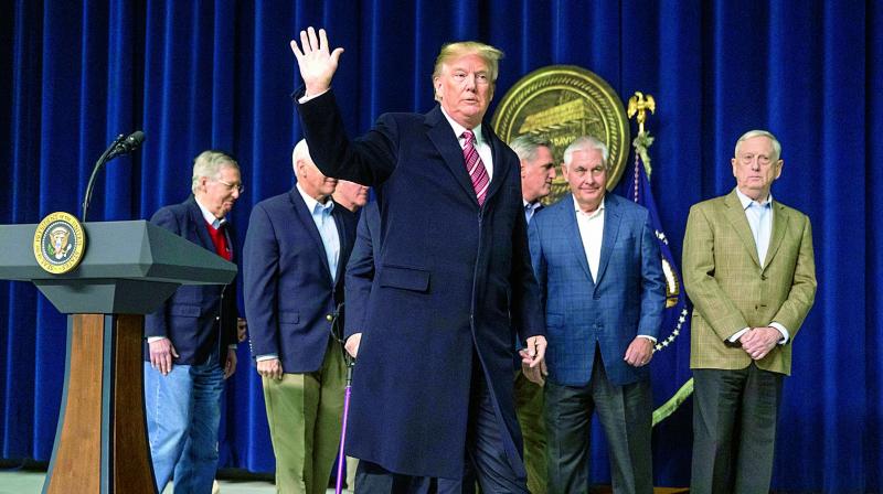 Image result for photos of republicans traveling to camp david