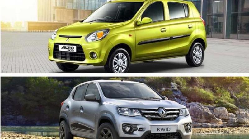 Only other competition is the Renault Kwid and Datsun redi-Go. Only other competition is the Renault Kwid and Datsun redi-Go.