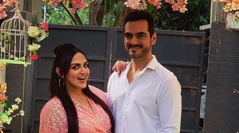 Esha Deol and husband Bharat Takhtani Esha Deol and husband Bharat Takhtani
