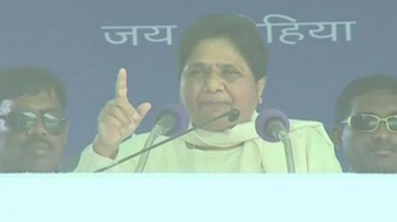 The former Uttar Pradesh chief minister appealed to the people to vote for the SP-BSP-RLD alliance so that it can form the government at the Centre. (Photo: ANI) The former Uttar Pradesh chief minister appealed to the people to vote for the SP-BSP-RLD alliance so that it can form the government at the Centre. (Photo: ANI)