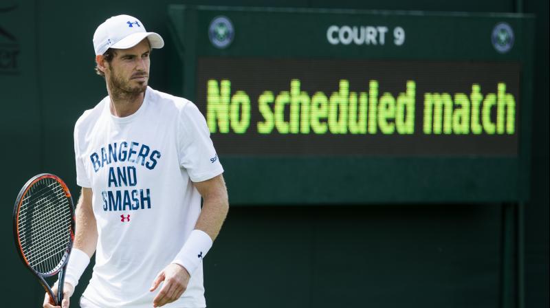 Andy Murray has been sidelined since July when he was beaten by Sam Querrey in the Wimbledon quarter-finals. (Photo: AFP) Andy Murray has been sidelined since July when he was beaten by Sam Querrey in the Wimbledon quarter-finals. (Photo: AFP)