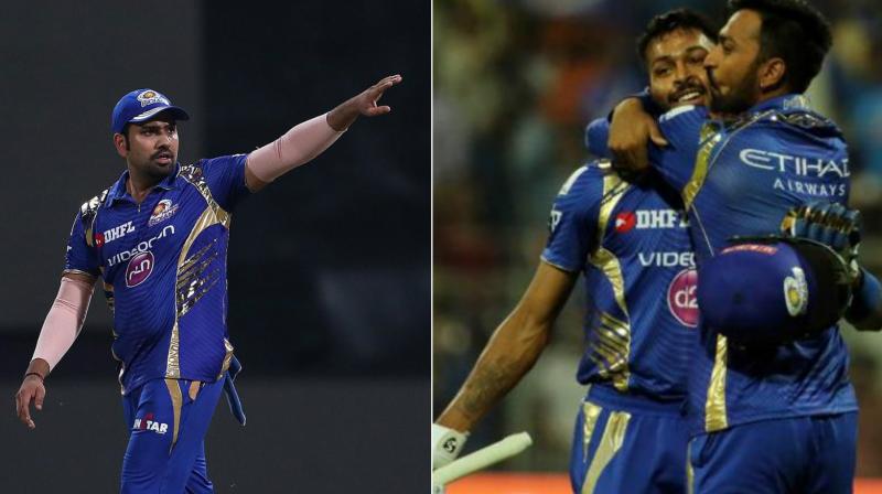 Rohit Sharma, Hardik and Krunal Pandya have been consistent performers for the Mumbai Indians side. (Photo: BCCI) Rohit Sharma, Hardik and Krunal Pandya have been consistent performers for the Mumbai Indians side. (Photo: BCCI)
