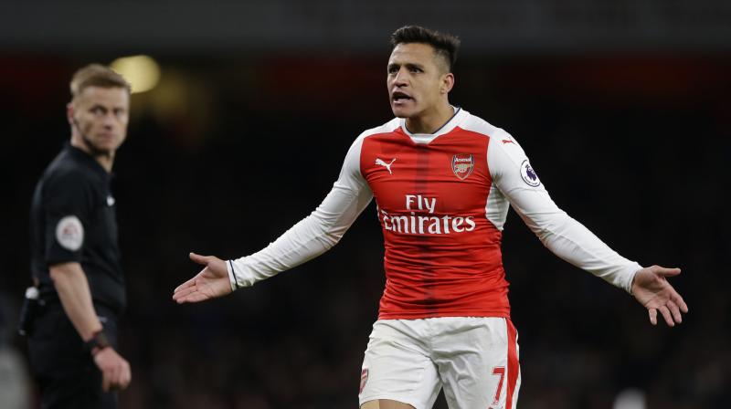 Arsenal boss Arsene Wenger said that Alexis Sanchez would only be allowed to leave if they could get a new signing over the line Arsenal boss Arsene Wenger said that Alexis Sanchez would only be allowed to leave if they could get a new signing over the line