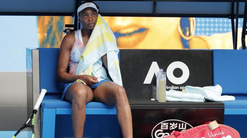 Venus Williams means for the first time since 1997 there will be no Williams sister in the second round at Melbourne Park after Serena pulled out following the birth of her daughter. (Photo:AP) Venus Williams means for the first time since 1997 there will be no Williams sister in the second round at Melbourne Park after Serena pulled out following the birth of her daughter. (Photo:AP)