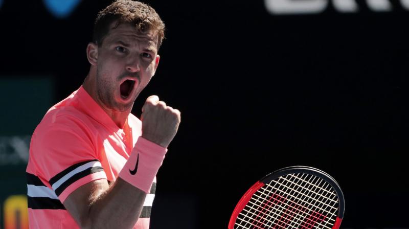Gregor Dimitrov, in Rafael Nadal's top half of the draw, broke Novak's service six times and only had two break points on his own serve. (Photo: AP) Gregor Dimitrov, in Rafael Nadal's top half of the draw, broke Novak's service six times and only had two break points on his own serve. (Photo: AP)