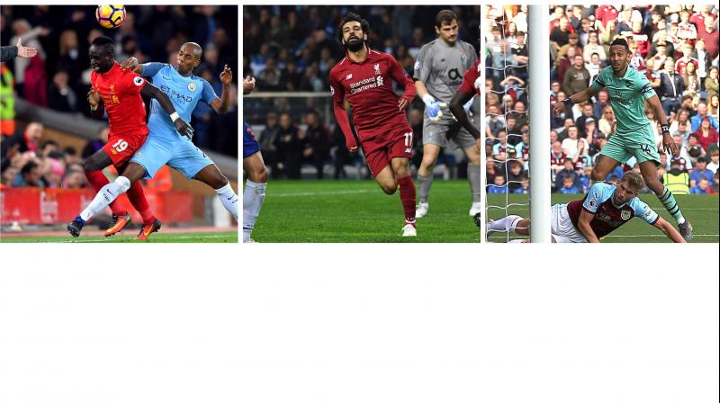 The 22-goal winning mark was the lowest since the 2010-11 season when Manchester United’s Dimitar Berbatov and Manchester City’s Carlos Tevez shared the Golden Boot with 20 goals apiece. (Photo: AP/AFP) The 22-goal winning mark was the lowest since the 2010-11 season when Manchester United’s Dimitar Berbatov and Manchester City’s Carlos Tevez shared the Golden Boot with 20 goals apiece. (Photo: AP/AFP)
