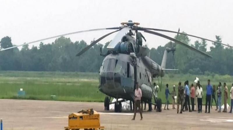Food packets and relief material are already being airdropped in the affected areas. This effort would continue to increase in the coming days, according to the IAF. (Photo: ANI) Food packets and relief material are already being airdropped in the affected areas. This effort would continue to increase in the coming days, according to the IAF. (Photo: ANI)