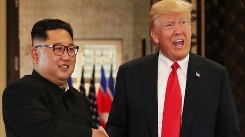 Kim during the speech blamed the collapse of his summit with Trump in February on what he described as unilateral demands by the United States. (Photo: ANI) Kim during the speech blamed the collapse of his summit with Trump in February on what he described as unilateral demands by the United States. (Photo: ANI)