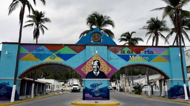 The entrance to Islas Marias federal prison at Isla Maria Madre in the Pacific Ocean, about 120 km off the coast of Nayarit state, Mexico.(Photo: AFP) The entrance to Islas Marias federal prison at Isla Maria Madre in the Pacific Ocean, about 120 km off the coast of Nayarit state, Mexico.(Photo: AFP)