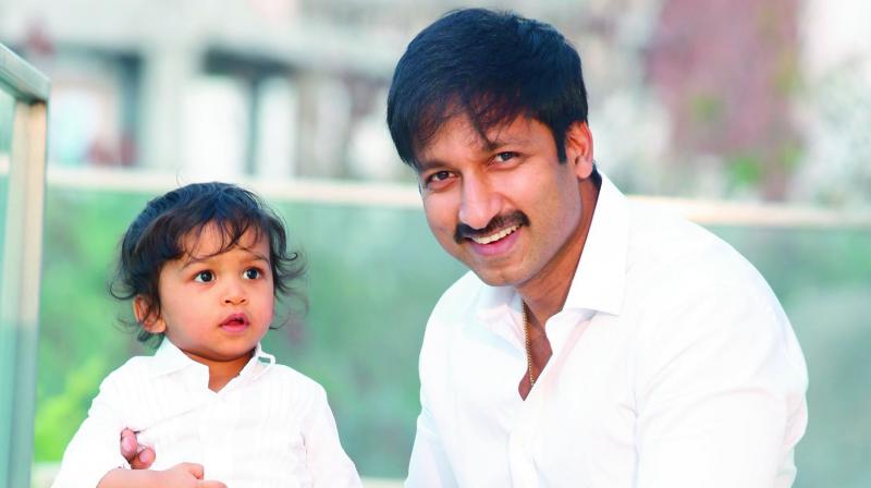 The actor, who is shooting there for his upcoming film that is being directed by Sampath Nandi, called his family over so he doesn’t miss out on his son’s special day. The actor, who is shooting there for his upcoming film that is being directed by Sampath Nandi, called his family over so he doesn’t miss out on his son’s special day.