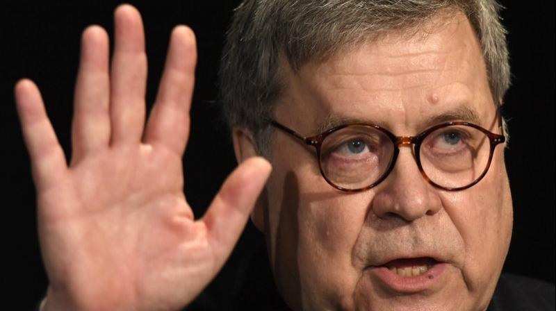 Attorney General William Barr. AP photo Attorney General William Barr. AP photo