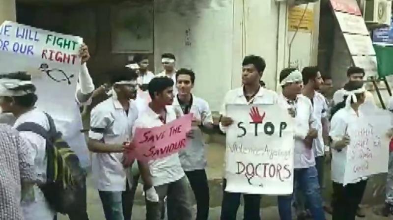 The apex medical body, IMA, however, demanded a comprehensive central law in dealing with violence on doctors and healthcare staff, and in hospitals. (Photo: ANI | Twitter) The apex medical body, IMA, however, demanded a comprehensive central law in dealing with violence on doctors and healthcare staff, and in hospitals. (Photo: ANI | Twitter)