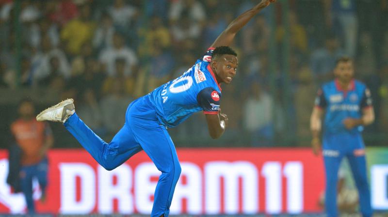 Not focusing on mistakes and weaknesses has helped Delhi Capitals remain positive in the ongoing Indian Premier League, feels pace spearhead Kagiso Rabada. (Photo: AFP) Not focusing on mistakes and weaknesses has helped Delhi Capitals remain positive in the ongoing Indian Premier League, feels pace spearhead Kagiso Rabada. (Photo: AFP)