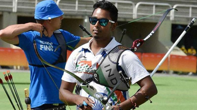 Atanu Das took the world of archery by surprise with a quarterfinal finish in the Rio Olympics, earlier this year. (Photo: PTI) Atanu Das took the world of archery by surprise with a quarterfinal finish in the Rio Olympics, earlier this year. (Photo: PTI)