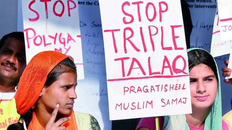 Petitioners have questioned the validity of triple talaq and had argued that it infringed with Muslim women’s fundamental right to equality. (Photo: PTI | File) Petitioners have questioned the validity of triple talaq and had argued that it infringed with Muslim women’s fundamental right to equality. (Photo: PTI | File)