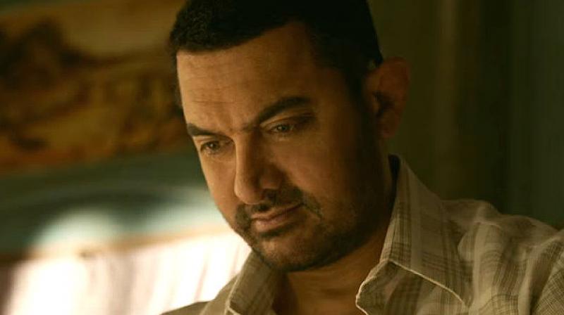 Aamir Khan in a still from 'Dangal.' Aamir Khan in a still from 'Dangal.'