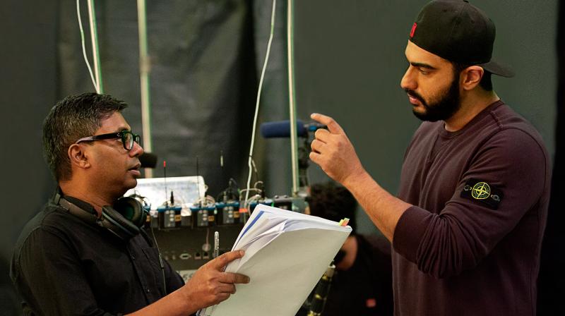 Rajkumar Gupta and Arjun Kapoor. Rajkumar Gupta and Arjun Kapoor.