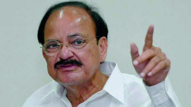 Union minister M. Venkaiah Naidu Union minister M. Venkaiah Naidu