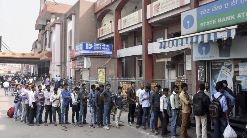 He stood in the queue at 7.35 am, became unwell after 20 minutes and fell down. (Photo: PTI/Representational image) He stood in the queue at 7.35 am, became unwell after 20 minutes and fell down. (Photo: PTI/Representational image)