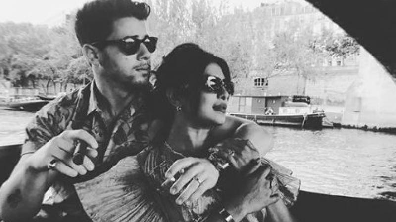 Priyanka and Nick in Paris. (Photo: Instagram) Priyanka and Nick in Paris. (Photo: Instagram)