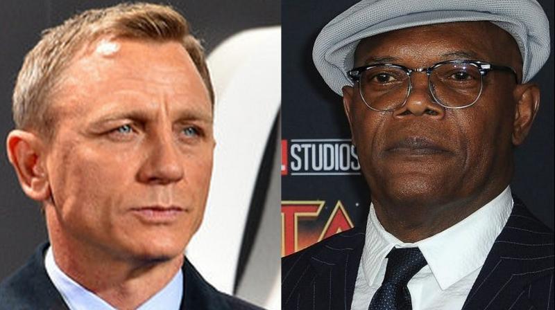 Daniel Craig and Samuel L. Jackson. Daniel Craig and Samuel L. Jackson.