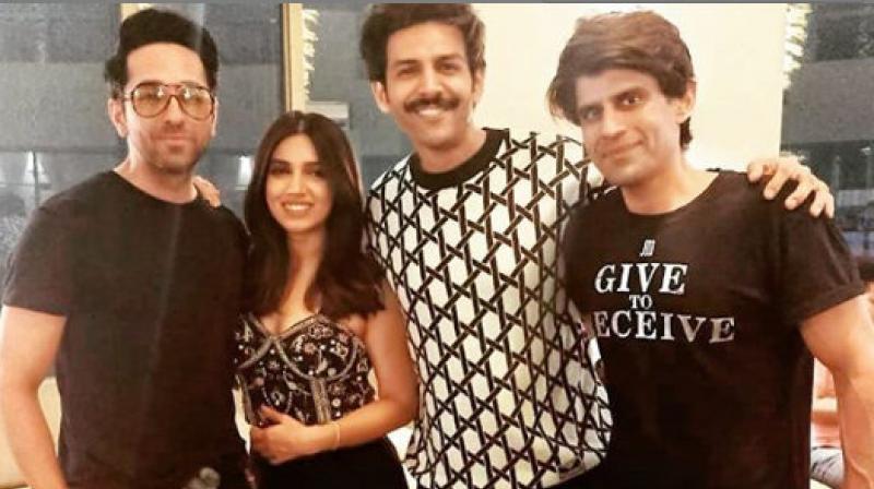 Currently, Bhumi along with Kartik Aaryan and Ananya Panday is shooting in Lucknow for their upcoming. (Photo: Instagram) Currently, Bhumi along with Kartik Aaryan and Ananya Panday is shooting in Lucknow for their upcoming. (Photo: Instagram)