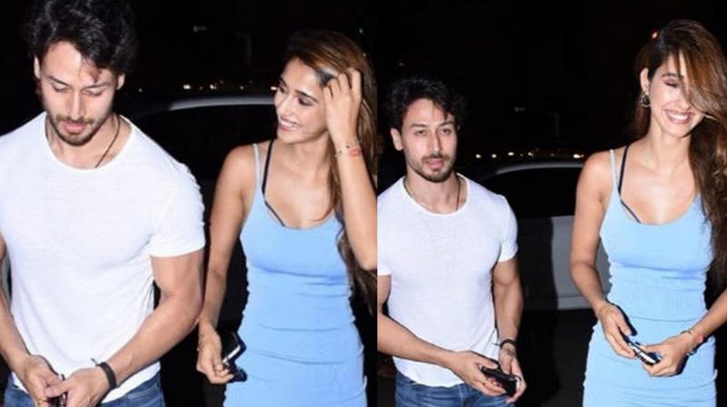 Tiger Shroff and Disha Patani step out for dinner date in Mumbai. (Pictures: Viral Bhayani) Tiger Shroff and Disha Patani step out for dinner date in Mumbai. (Pictures: Viral Bhayani)